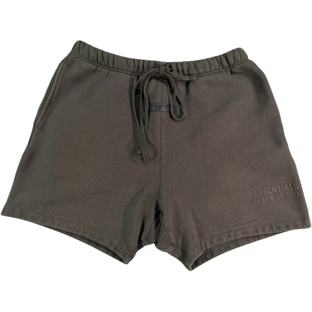 Fear of God Essentials Fleece Sweat Shorts Men's XL  Drawstring Pockets